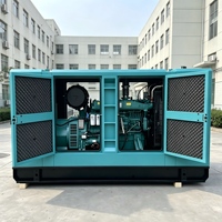 Groupe électrogène diesel silencieux haute puissance 500 kW, résistant aux intempéries, refroidi par eau, pour usage industriel extérieur