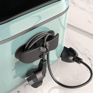 <span class=keywords><strong>2025</strong></span> TPR Misturadores Cafeteira Air Fryer Silicone Wire Keeper Holder Wrapper Cord Organizer Clips para Eletrodomésticos de Cozinha - Product Image 6