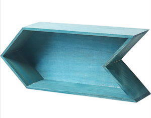 Estantes <span class=keywords><strong>flotantes</strong></span> montados en la pared de fábrica BSCI, estante de madera con flecha para estantes de madera decorativos para el hogar - Product Image 6