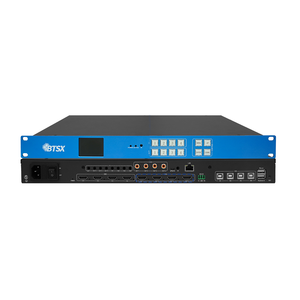 4K60 Video Wall Processor 4 Input 4 Output HDMI Splicing Matrix Open Window Roaming Seamless Switching for Command Center - Product Image 1