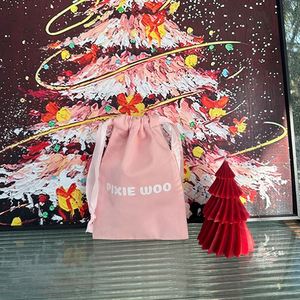 Manufacturer Customized Logo and Size Biodegradable Cotton Dust <b>Pouch</b> Recycle Organic Cotton <b>Drawstring</b> Bag - Product Image 5