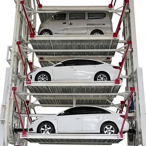 Système de stationnement vertical rotatif intelligent Tabitha en acier avec moteur, fonctionnement par carte IC, garantie 5 ans pour le stationnement automobile - Product Image 5