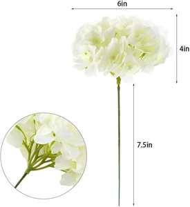 <span class=keywords><strong>Bouquet</strong></span> de fleurs artificielles en hydrangea en soie de haute qualité, fleurs artificielles en hydrangea en tissu pour la décoration de <span class=keywords><strong>mariage</strong></span> et de la maison - Product Image 2