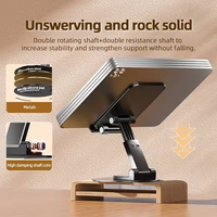 Support de téléphone de bureau extensible tendance avec logo personnalisé 360° °   Support de téléphone rotatif pour utilisation mains libres