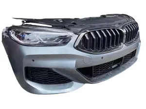 Conjunto de parachoques frontal de alta calidad para <span class=keywords><strong>BMW</strong></span> Serie 8 G15 para <span class=keywords><strong>BMW</strong></span> G16, piezas de faro LED para coche completo, modelo C63 <span class=keywords><strong>AMG</strong></span>, lámpara láser - Product Image 2