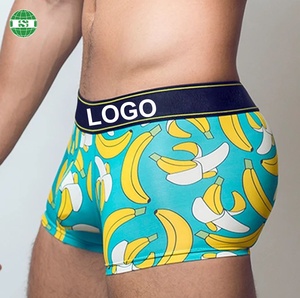 Culotte personnalisée à imprimé <span class=keywords><strong>banane</strong></span> pour <span class=keywords><strong>homme</strong></span>, sous-vêtements de <span class=keywords><strong>luxe</strong></span>, tissu super doux sur mesure avec votre logo - Product Image 2