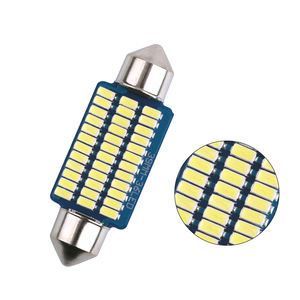 Sunkia Festoen 31Mm 36Mm 39Mm 41Mm <span class=keywords><strong>Led</strong></span> Nummerplaat Lamp Hoogtepunt <span class=keywords><strong>Led</strong></span> Auto 12V 3014 36SMD Canbus Auto Licht Leeslamp - Product Image 2