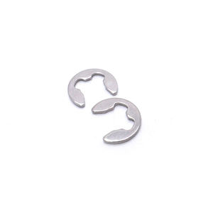 Anillo de Retención Tipo <span class=keywords><strong>E</strong></span>, <span class=keywords><strong>Clip</strong></span> <span class=keywords><strong>E</strong></span> para Eje, Estándar DIN 6799, Tamaño Métrico Personalizado Disponible, Acero al Carbono - Product Image 1