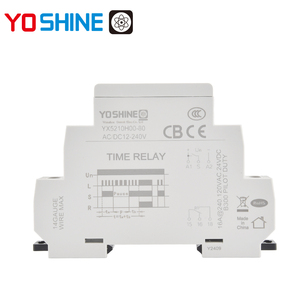 Yoshine AC/DC24-240VAC 10A/16A spdt về sự chậm trễ 0.1 thứ hai đến 10 ngày tự động đa thời gian kích hoạt duy nhất với tạm dừng Thời gian chuyển tiếp - Product Image 1