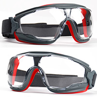 3M GA501 Lentes transparentes Recubrimiento antivaho Gafas contra salpicaduras de polvo y líquido para seguridad en el trabajo Gafas de policarbonato para sala limpia