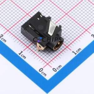 SJ-43515TS Audio Connector (Headphone) Connector 1A 12V Phosphor Bronze/ Brass/ Copper Alloy Gold - Product Image 1