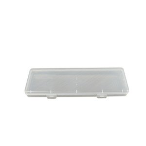 Plastic Storage <b>Box</b> Rectangle 20.8x6.6x1.9cm Transparent Covered <b>Tools</b> Organizing Case - Product Image 5
