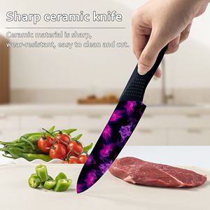 Cuchillo de Chef de Fábrica, Hoja de Cerámica, Mango de Plástico, Duradero para Supervivencia al Aire Libre, Calidad Premium, Venta al por Mayor - Product Image 5