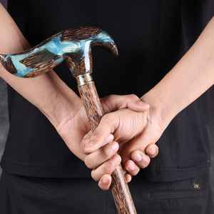 ไม้เท้าทำจากเรซิ่นและไม้ น้ำหนักเบาแต่ทนทาน เหมาะสำหรับการเดินป่า กิจกรรมกลางแจ้ง และใช้งานภายในอาคาร - Product Image 5