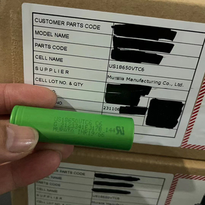 Batterie Li-ion haute décharge 3000mAh US18650VTC6 30A, cellule Vtc4 Vtc5 <span class=keywords><strong>Vtc6</strong></span>, broche <span class=keywords><strong>Vtc6</strong></span> <span class=keywords><strong>18650</strong></span> pour drones, outils électriques, perceuses, scies - Product Image 2