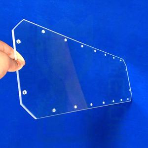 แผ่นกระจกซิลิก้าควอตซ์หลอมซิลิก้าใสทนความร้อนสูงทนความ<span class=keywords><strong>ร้อน</strong></span> - Product Image 2