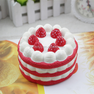 ของเล่นบีบสโลว์ไรซิ่ง PU คุณภาพสูง นุ่มพิเศษ รูปทรงเค้ก - Product Image 2