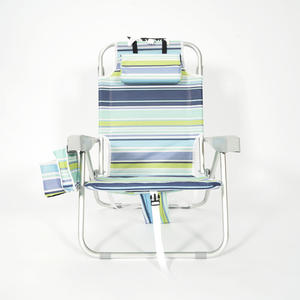 كرسي هيتري بتصميم جديد خارجي من الألومنيوم للتخييم على الشاطئ كرسي محمول مع مسند رأس للسفر - Product Image 3