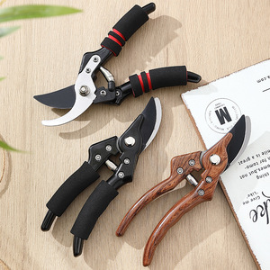 SK5 Black Blade Bypass Pruning Shears 20-30 Mm Carbon Steel Manual Garden <b>Tool</b> For Bonsai And Thick Branches - Product Image 1