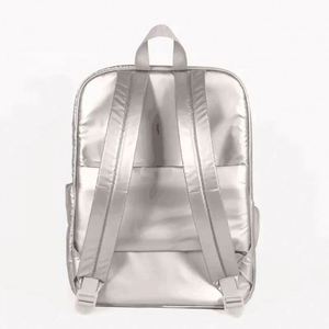 Sac à dos matelassé en nylon personnalisé pour le voyage, sac à dos rembourré, sac matelassé - Product Image 3