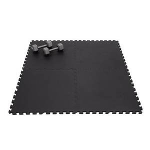 Absorbant les chocs Tidesport Gym Tapis de sol en caoutchouc Rouleau 500x500mm 3-12mm Épaisseur Haltérophilie Fitness Tuile - Product Image 6