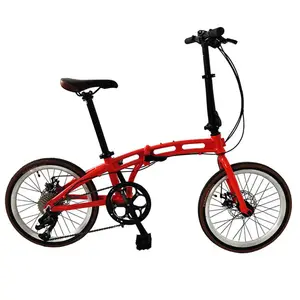 批发迷你20英寸折叠自行车/优质21速齿轮折叠自行车成人/廉价CE折叠自行车来自中国