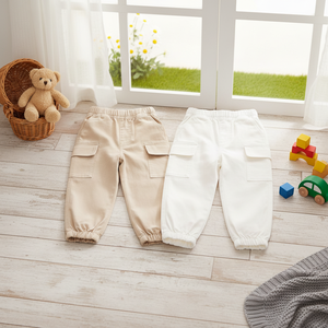 Pantalones Premium Coreanos OZKIZ P05 para Niños de 2 a 6 Años, Primavera/Otoño, Moda Infantil, Pantalones para Bebés al por Mayor - Product Image 3