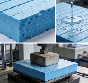 Panel de Aislamiento de <span class=keywords><strong>Poliestireno</strong></span> <span class=keywords><strong>Extruido</strong></span> XPS de Celda Cerrada Personalizado, Panel de Espuma Impermeable de Alta Resistencia para Techo, Pared y Piso - Product Image 1