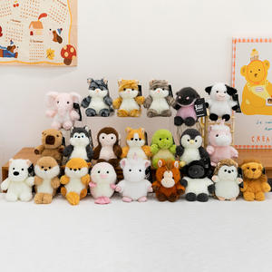 Peluche Éléphant Chat Série Puff Dundun, Jouet en Peluche Mignon, Animal en Peluche, Couverture pour Enfants, Technique Lavée, Cadeau d'Anniversaire Parfait pour Poupée - Product Image 2