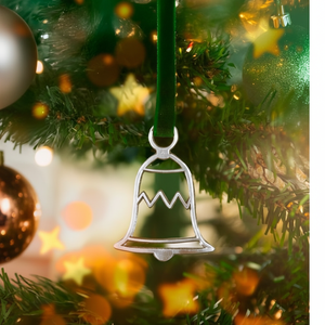 Decoración de campana colgante de árbol de Navidad para interior exterior por Saaz Handicrafts Export - Product Image 1