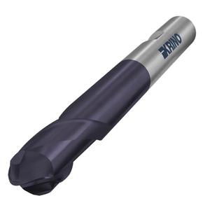 KRINO - 240080600 HSS-CO 8% Two flutes round edges end <b>mills</b> TIALN with Weldon shank long series - EAN 8014249403210 DRILL BITS - Product Image 2