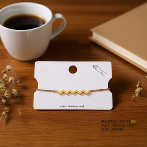 Bracciale in Acciaio Inossidabile Stile W Acero PQT 12 Gioielli alla Moda - Product Image 2