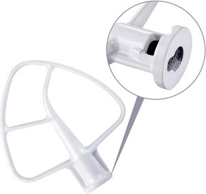 K45b Kit Chen Aid Gecoate Platte Klopper Compatibel Met 4.5-Qt <span class=keywords><strong>Mixer</strong></span> Kom Kantelkop Standaard Peddelbevestiging K45 K45ss Ksm75 Ksm90 - Product Image 3