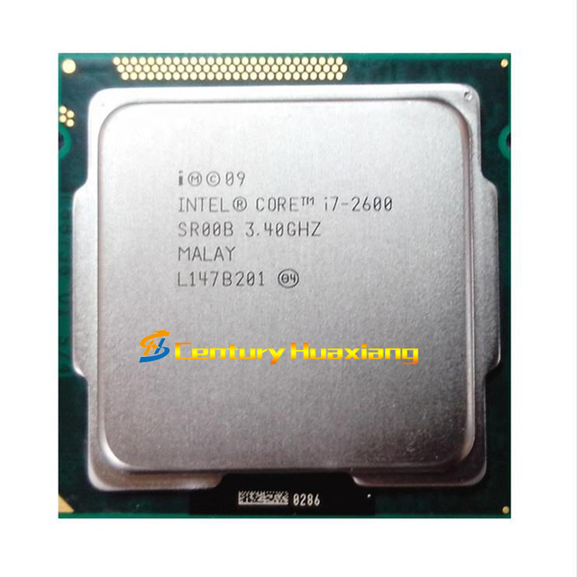 Intel CPUs I7-2600 3.4GHz 8M 4 Core 8 Thread LGA1155 Processor I7 2th Gen Desktop CPU
