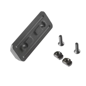 Adaptateur d'interface de support de terrain usiné CNC avec goupille anti-rotation, kit de base de montage stable pour équipement de terrain extérieur, complet - Product Image 2