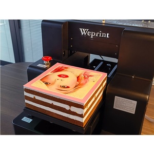 <span class=keywords><strong>Impresora</strong></span> de inyección de tinta de tamaño A4 automática para alimentos, máquina de impresión de tartas en <span class=keywords><strong>3d</strong></span> <span class=keywords><strong>con</strong></span> tinta comestible - Product Image 2