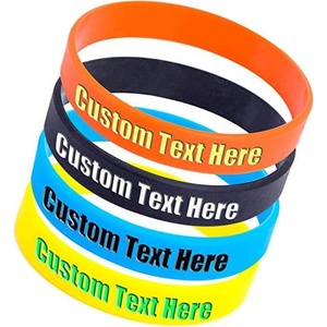 Customized Logo Engraving Printed Rubber Wristband Basketball Sports Bracelet Promotional Gift Eco-Friendly Valentine's Day