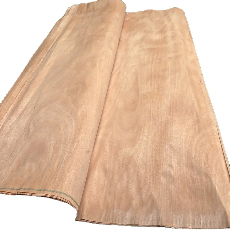 Лидер продаж, деревянный шпон из Габона окуме 0,15 мм-1 мм, натуральные виниры для лица, поставщик листов для мебельной фанеры