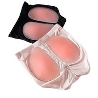 Braguitas Acolchadas con Relleno de Silicona para Realzar y Dar Volumen a los Glúteos, con Bordado 3D Sexy