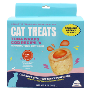 Comida Húmeda para Gatos al por Mayor, Sándwiches para Mascotas, Envolturas de Atún, Mousse de Bacalao, Relleno de Pollo, Múltiples Sabores, Bocadillos Húmedos y Masticables para Gatos - Product Image 4