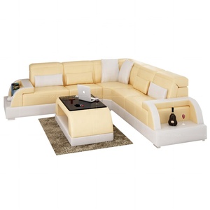 Divano in Pelle di Nuova Generazione per Soggiorno, Set di Mobili Loveseat, Produzione Internazionale all'Ingrosso 2017 - Product Image 5