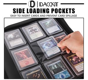 สมุดใส่การ์ดแบบพกพา ราคาโรงงาน สำหรับการ์ดสะสม TCG แบบ Top Loader - Product Image 5