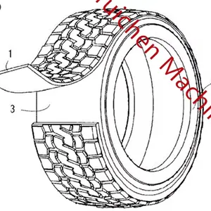 Lốp retreading xe tải lốp Tread đệm cao su kẹo cao su precure lạnh Tread Tread cao su