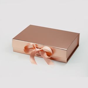 Popular A5 Size Magnetic Flip Cover Folding <strong>Box</strong> Cosmetic Eye Mask Jewelry Gift Packaging <strong>Box</strong> for <strong>Christmas</strong> - Product Image 4