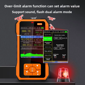 Hộ Gia Đình Hiện Đại <span class=keywords><strong>Geiger</strong></span> truy cập ABS hạt nhân bức xạ Detector cho phóng xạ liều khảo sát Meter cho x Beta GAMMA RAY - Product Image 5