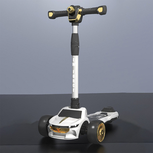 Scooter per bambini simulazione moto 3-10 anni simpatico giocattolo per bambini con luci in plastica + acciaio da esterno - Product Image 2