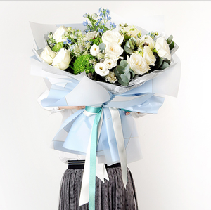 Tanabata — papier d'emballage floral, de style coréen, étanche, pour Bouquet, ligne magnétique, nouveauté, vente en gros - Product Image 6