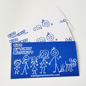 Resistente a los rayos UV, diseño divertido, PVC, carrocería, ventana, calcomanía, parachoques, <span class=keywords><strong>familia</strong></span>, coche, pegatina - Product Image 1