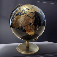Maison Table Bureau Monde Globe Belle Carte Globe Ornements Cadeau de Noël Bureau Décoration Maison Accessoires