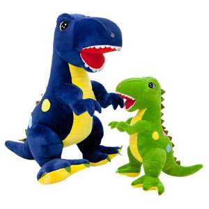 Peluche de Dinosaurio Gigante Premium con Cremallera, Personalizable para Apoyo Emocional y Alivio de la Ansiedad, Juguetes de Peluche - Product Image 1